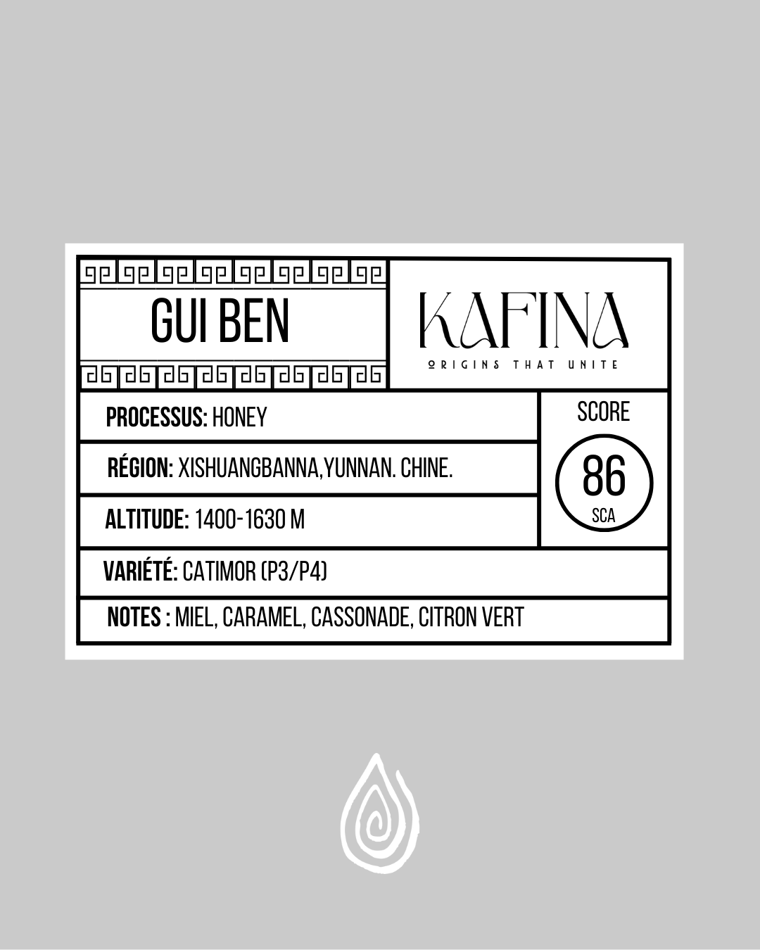 Chine – Gui Ben Honey / 250 gr