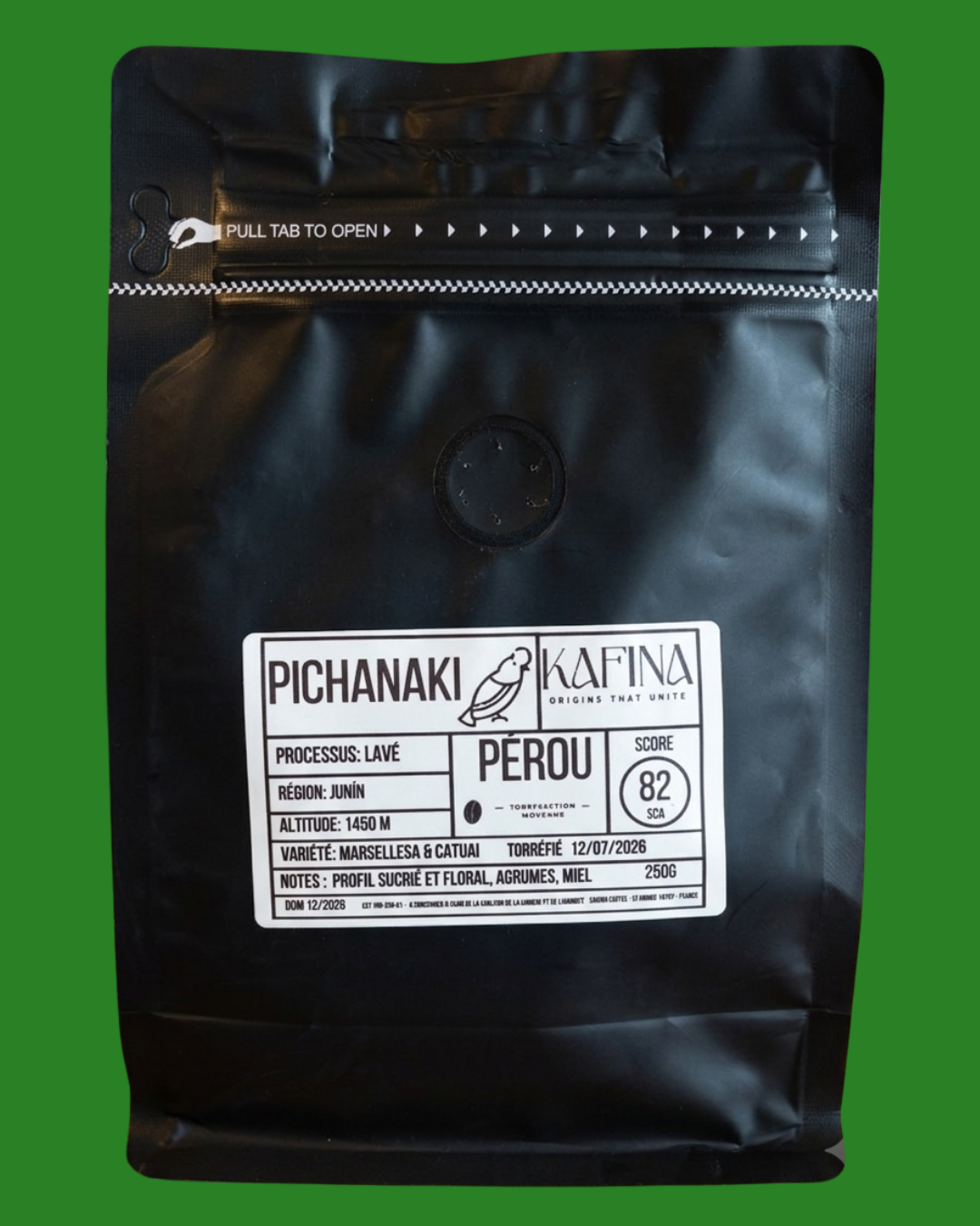 🇵🇪 Pérou – Pichanaki Lavé 82 SCA