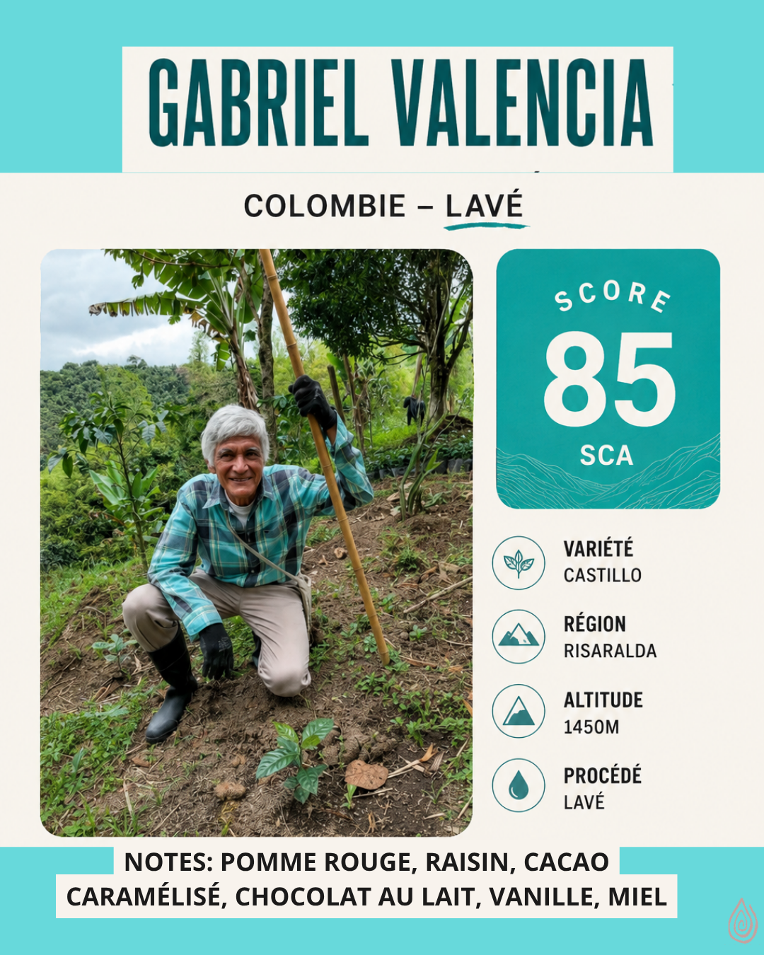 🇨🇴 Colombie – Gabriel Valencia / Lavé