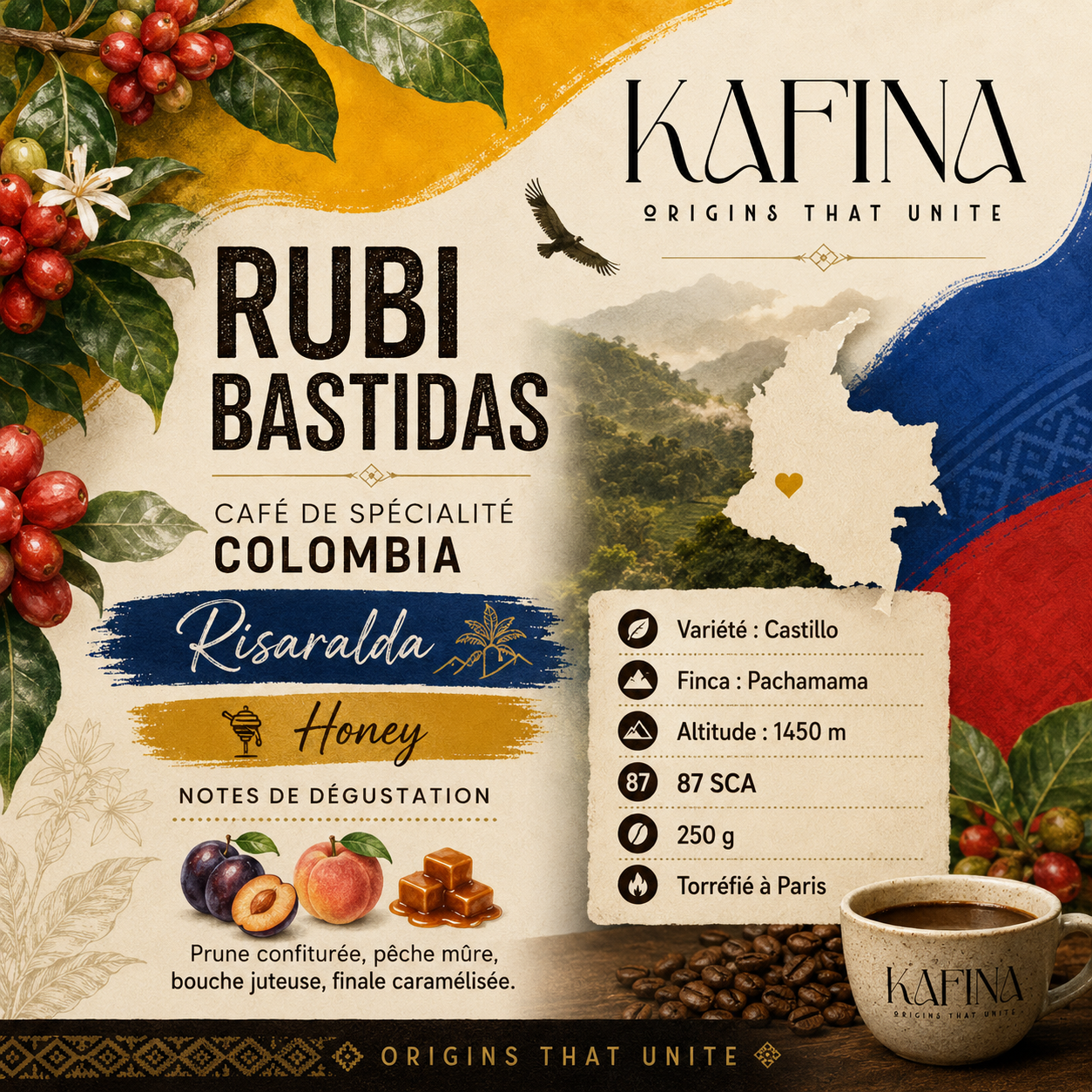 🇨🇴 Colombie – Rubi Bastidas / Honey